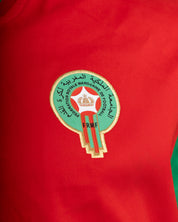 Red and Green Varsity Jacket Dima Maghrib