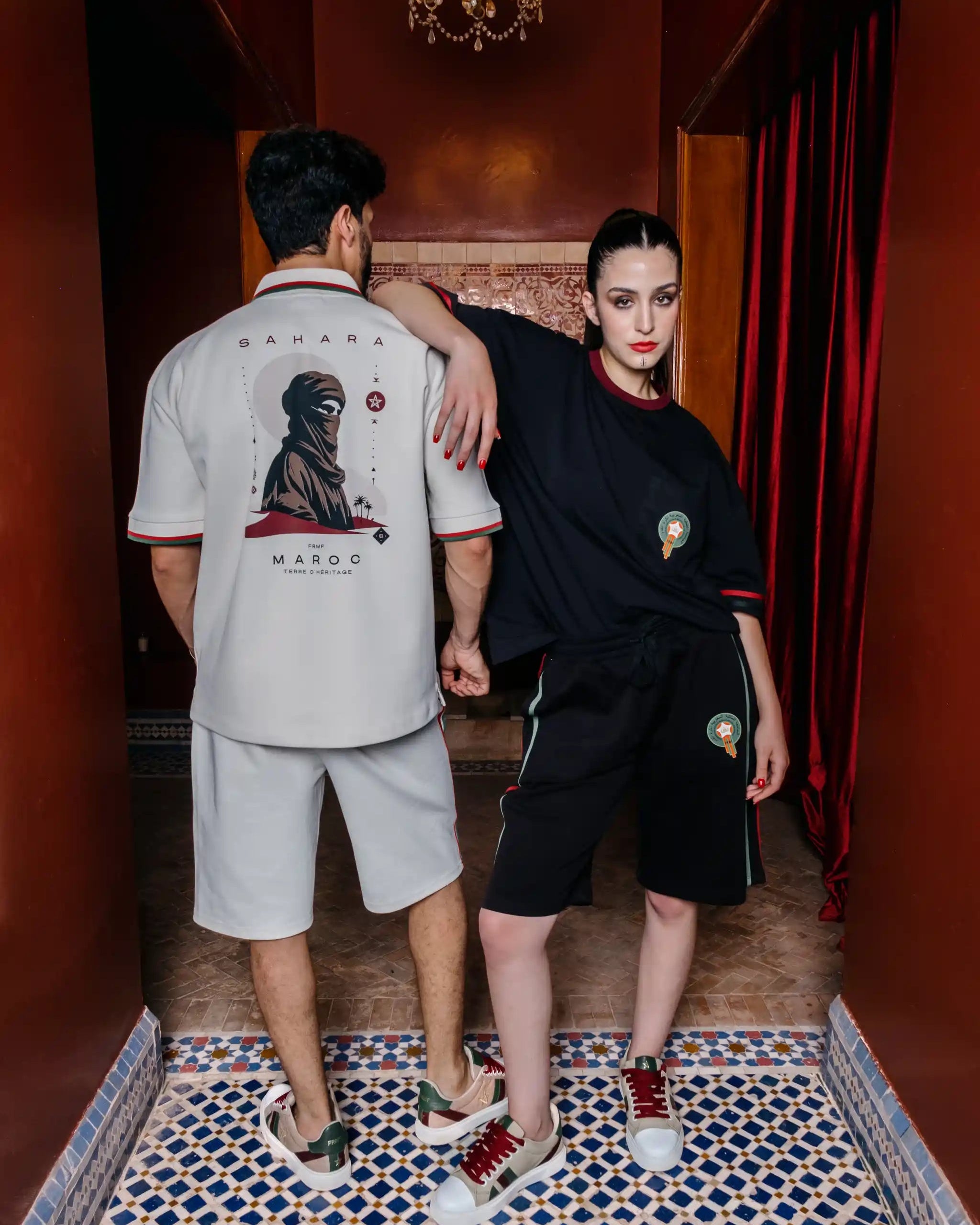 T-Shirt Sahara - Noir