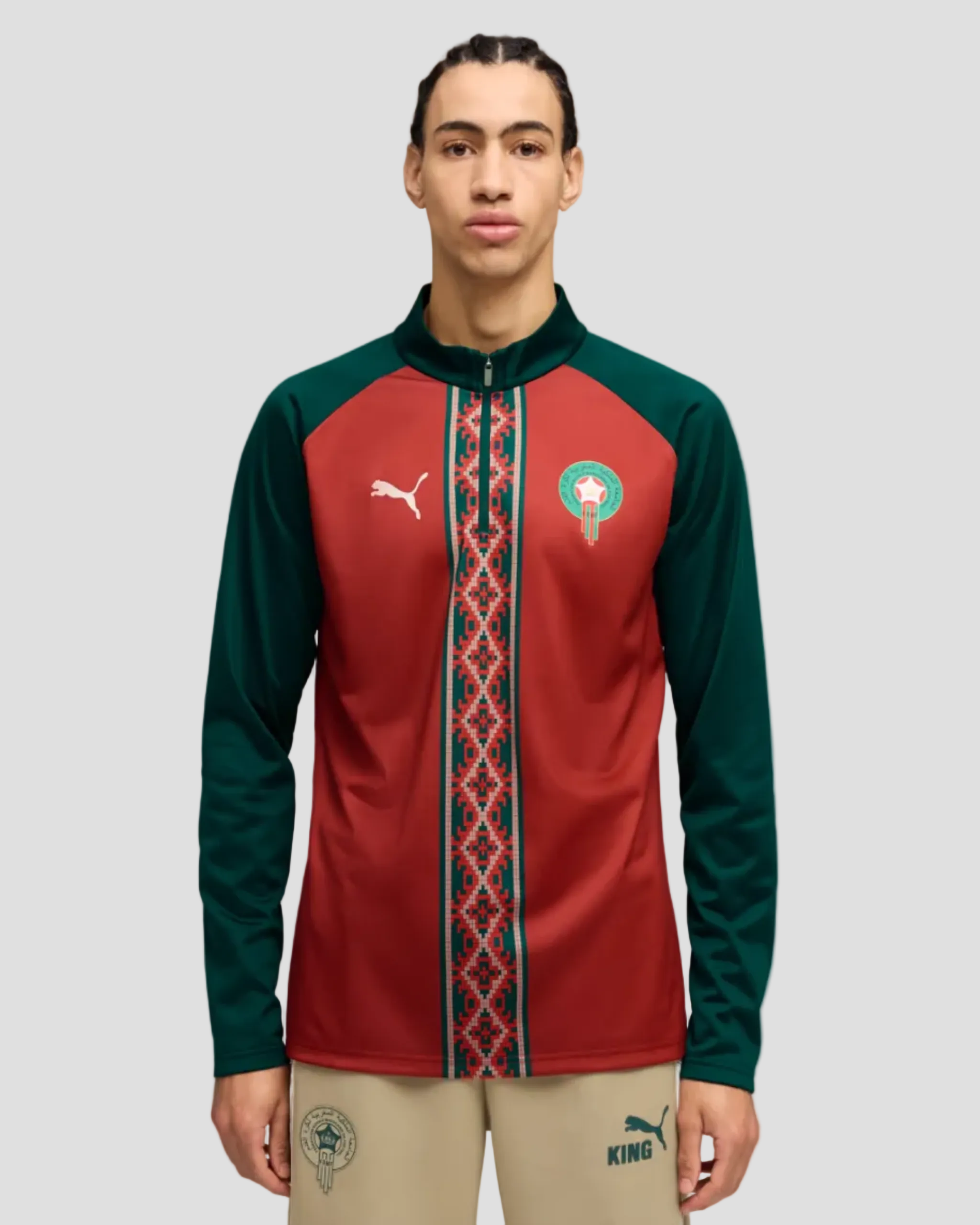 Morocco Warmup Quarter-Zip Top Men