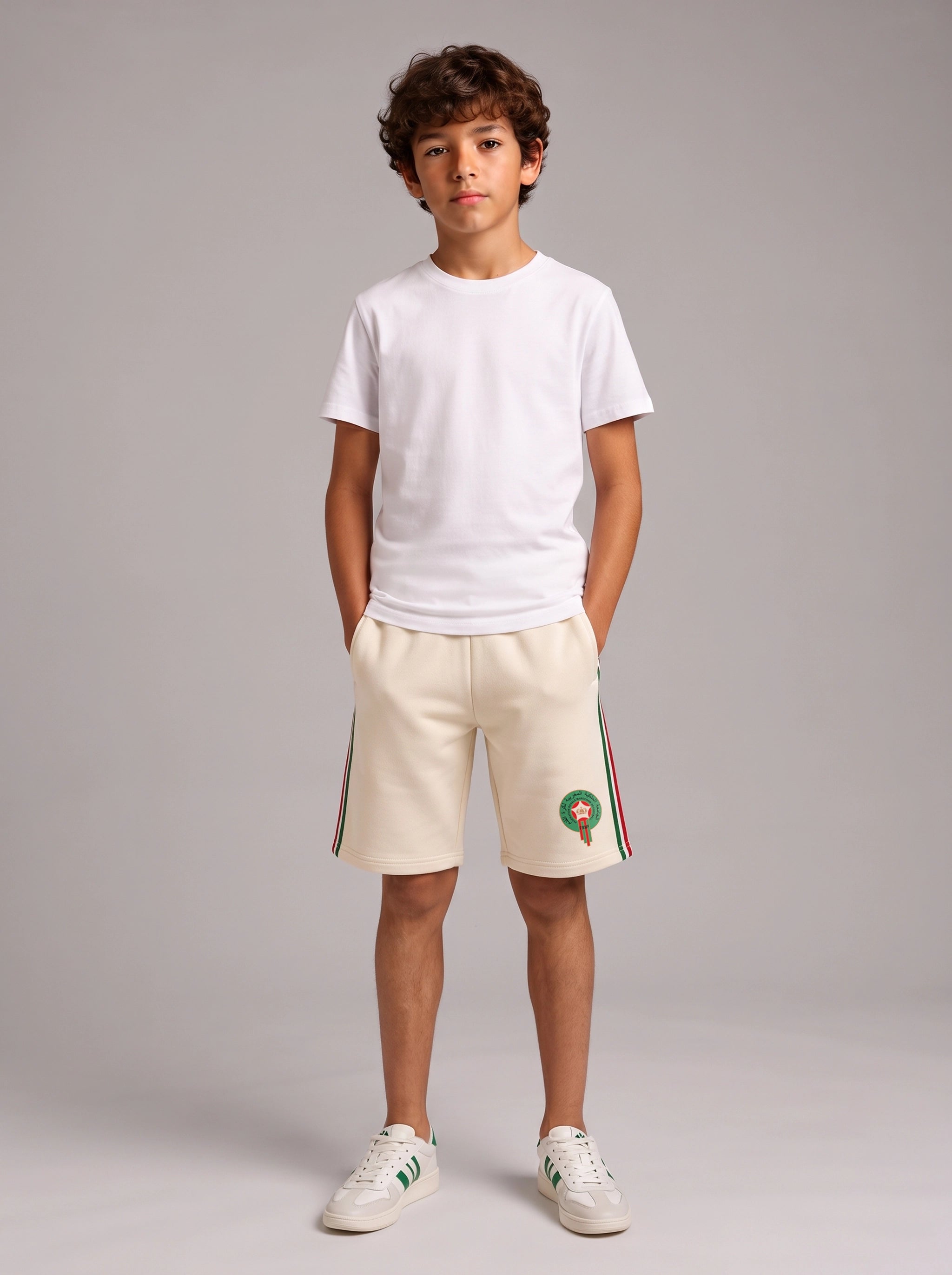 Short Sahara Kids White