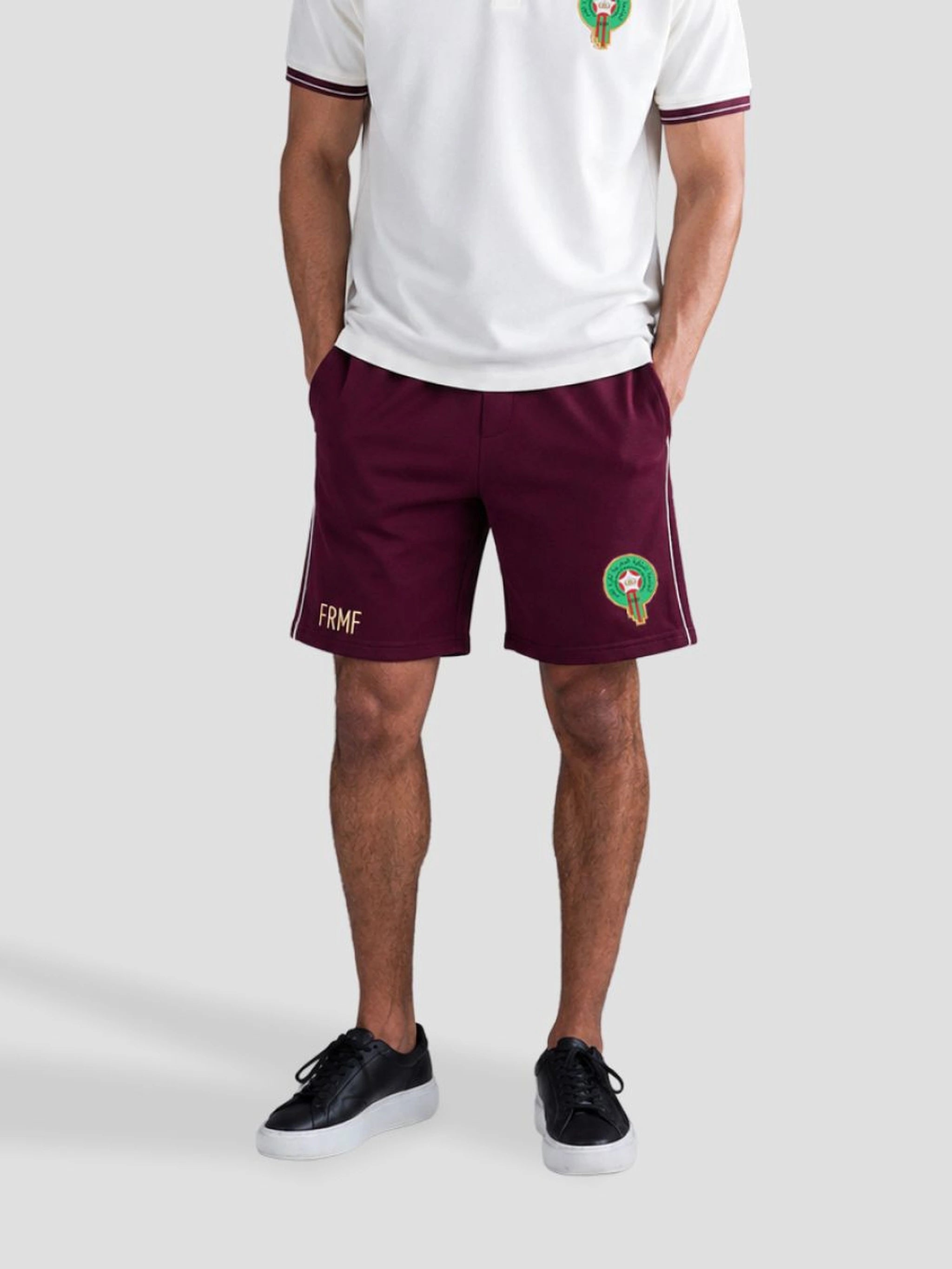 Royaume Burgundy Shorts