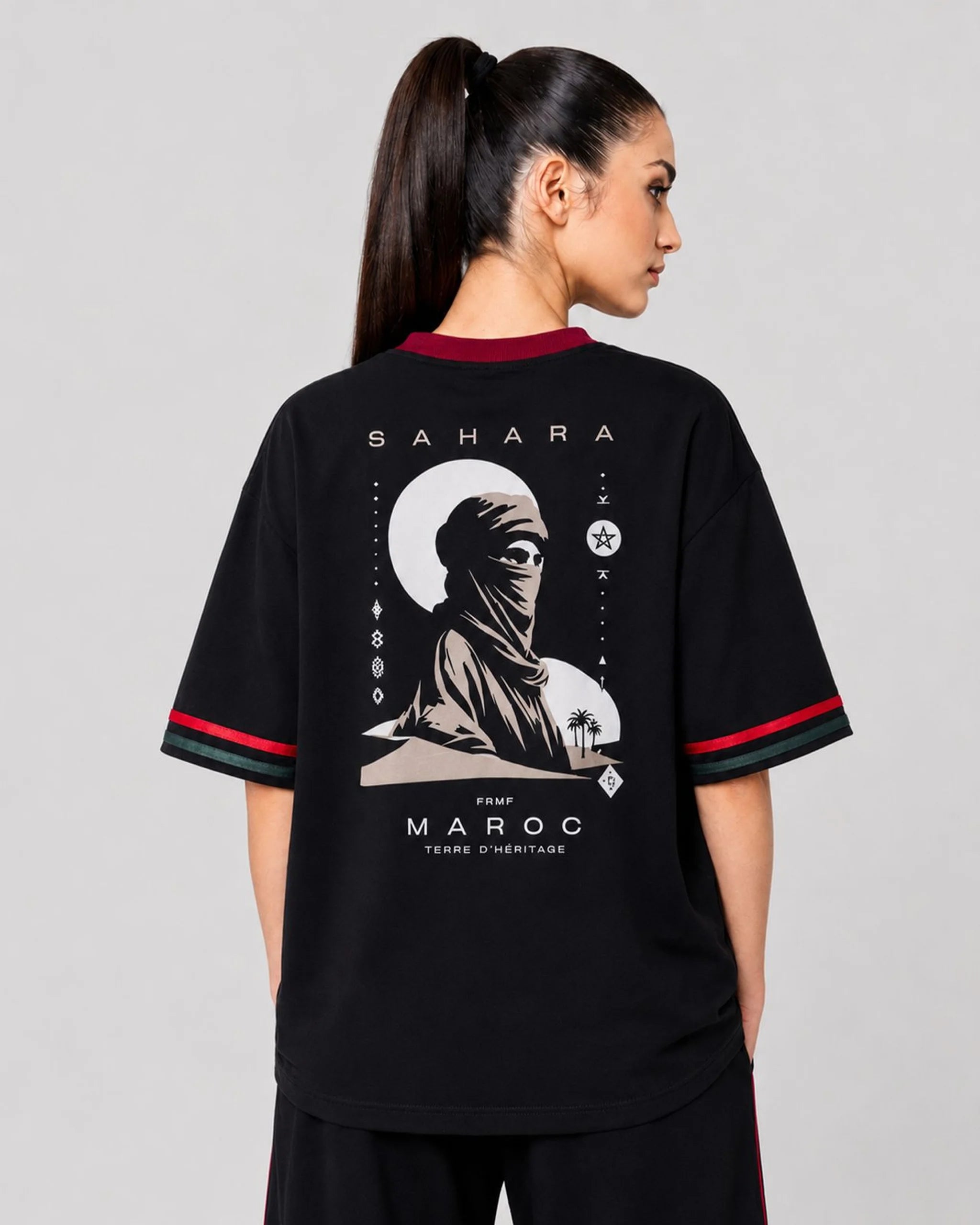 T-Shirt Sahara - Noir