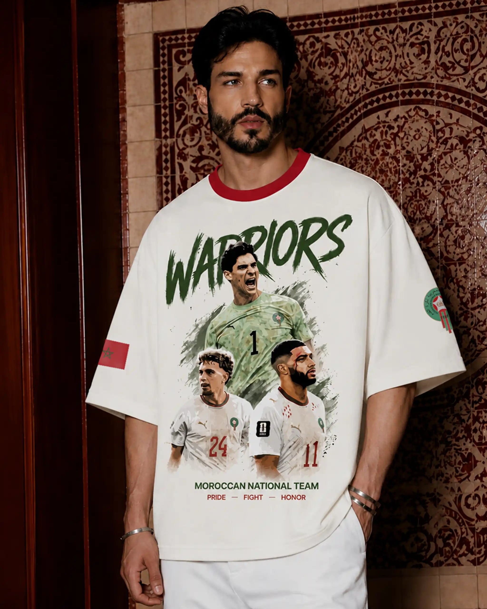 Warriors Oversize T-Shirt Men