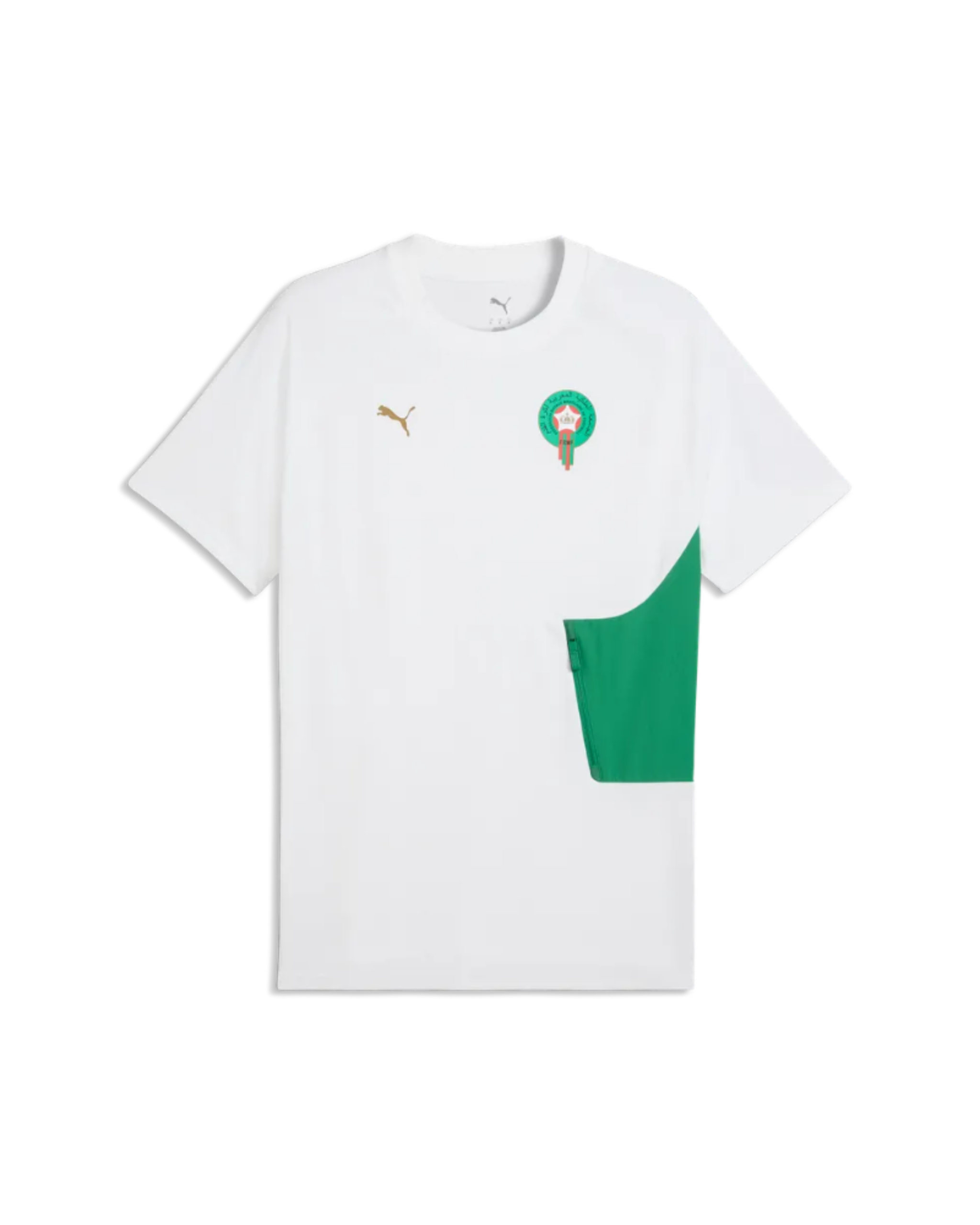 تيشيرت Morocco PUMATECH Pocket White